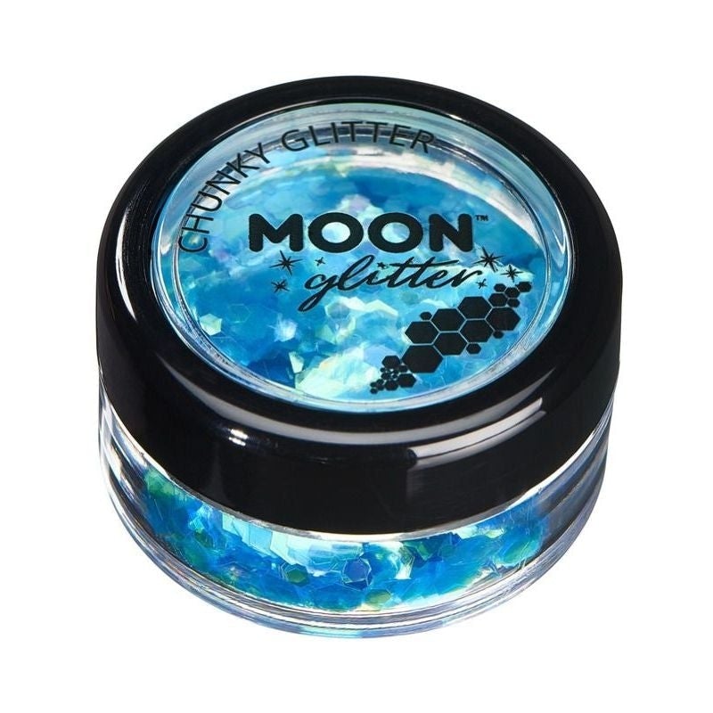 Moon Glitter Iridescent Chunky Blue G06063 Costume Make Up_1