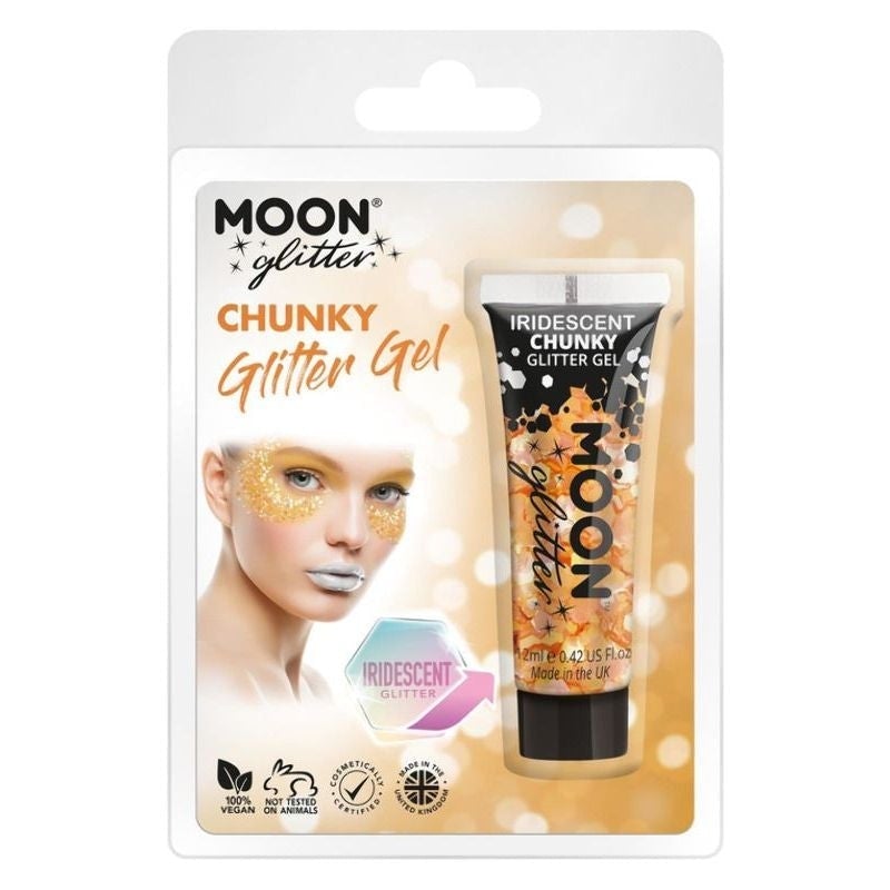 Moon Glitter Iridescent Chunky Gel Clamshell 3g Choice of 8 Colours Costume Make Up 4
