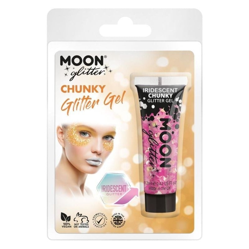 Moon Glitter Iridescent Chunky Gel Clamshell 3g Choice of 8 Colours Costume Make Up 5