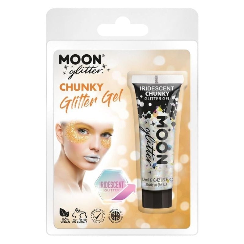 Moon Glitter Iridescent Chunky Gel Clamshell 3g Choice of 8 Colours Costume Make Up 7