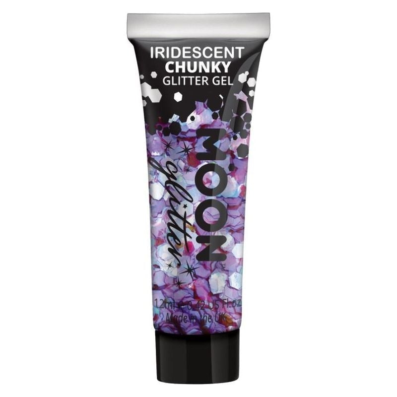 Moon Glitter Iridescent Cherry Chunky Gel 12ml Adult Costume Make Up 1