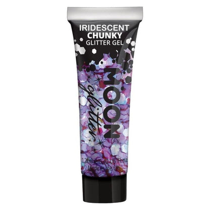 Moon Glitter Iridescent Cherry Chunky Gel 12ml Adult Costume Make Up 1