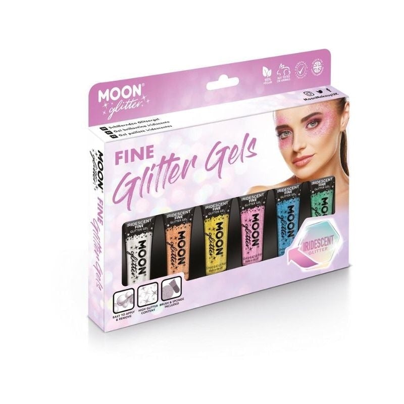 Moon Glitter Iridescent Gel Assorted Costume Make Up 1