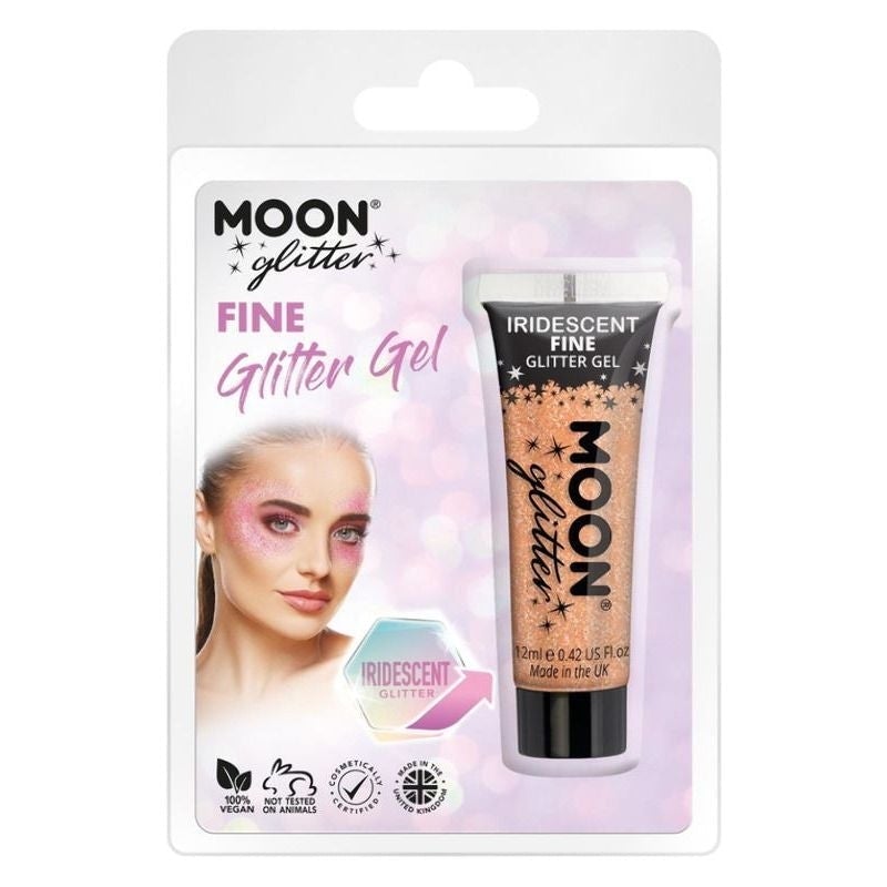 Moon Glitter Iridescent Gel 12ml Clamshell 8 Mesmerizing Shades Costume Make Up 4