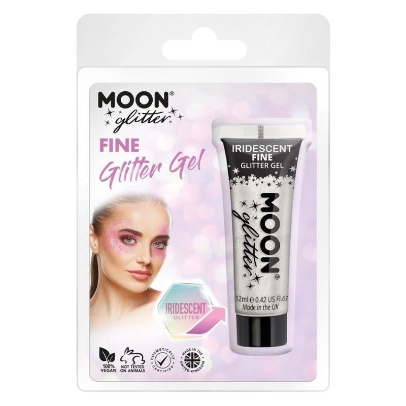 Moon Glitter Iridescent Gel 12ml Clamshell 8 Mesmerizing Shades Costume Make Up 7