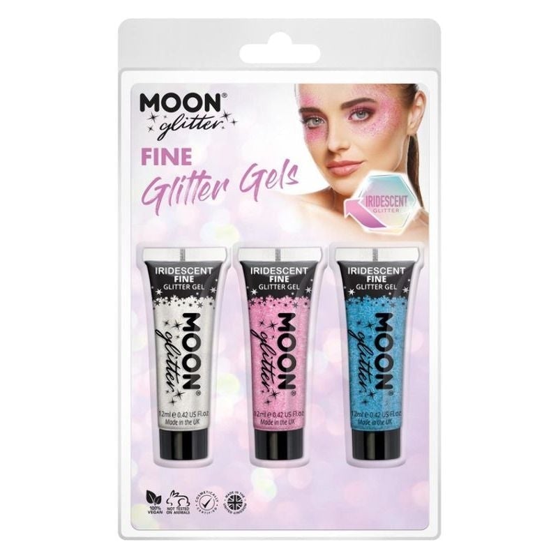 Moon Glitter Iridescent Gel G21196 Costume Make Up 1