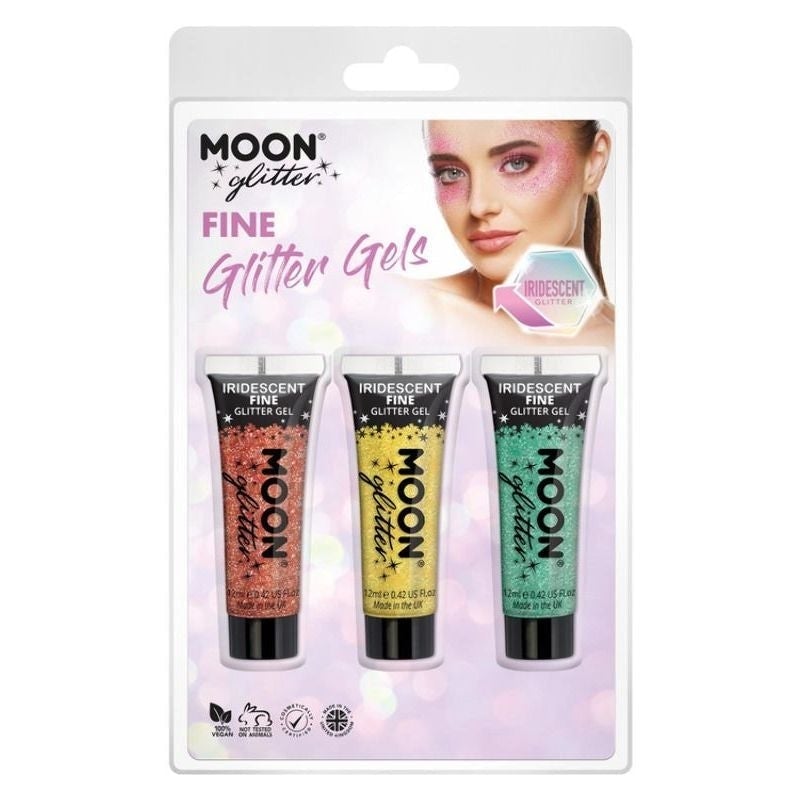 Moon Glitter Iridescent Gel G21202 Costume Make Up 1