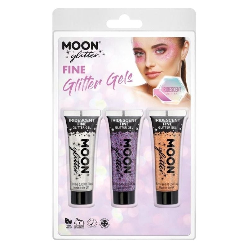 Moon Glitter Iridescent Gel G21219 Costume Make Up 1
