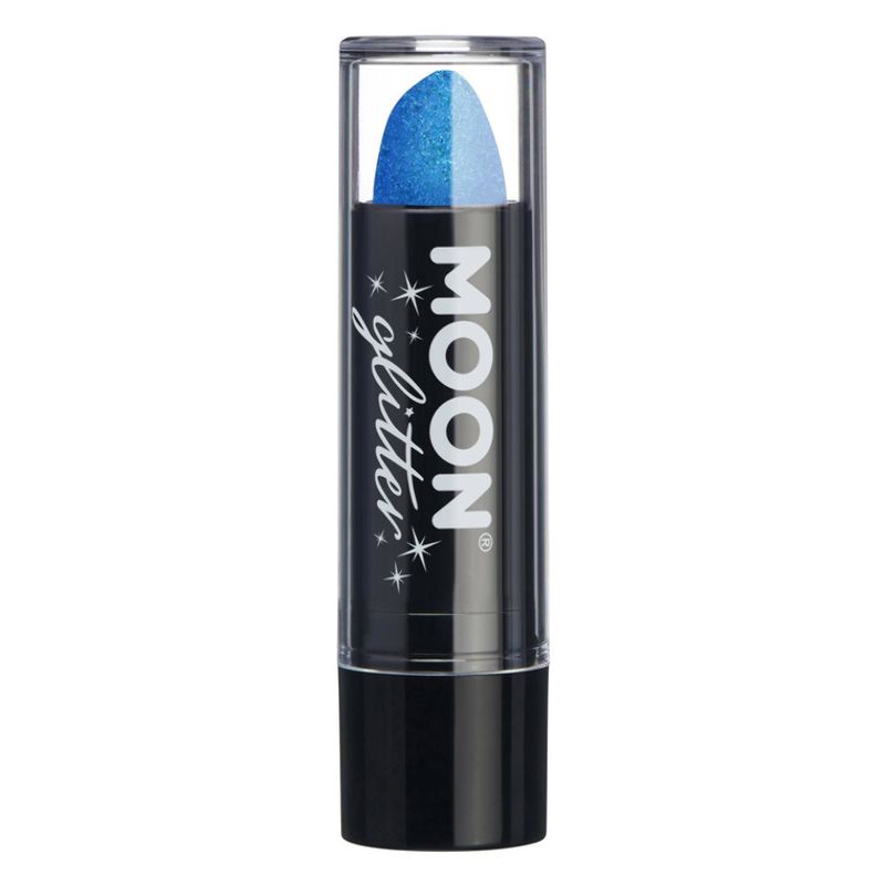 Moon Glitter Iridescent Glitter Lipstick Blue G26566 Costume Make Up 1