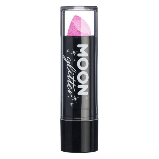 Moon Glitter Iridescent Glitter Lipstick Pink G26511 Costume Make Up 1
