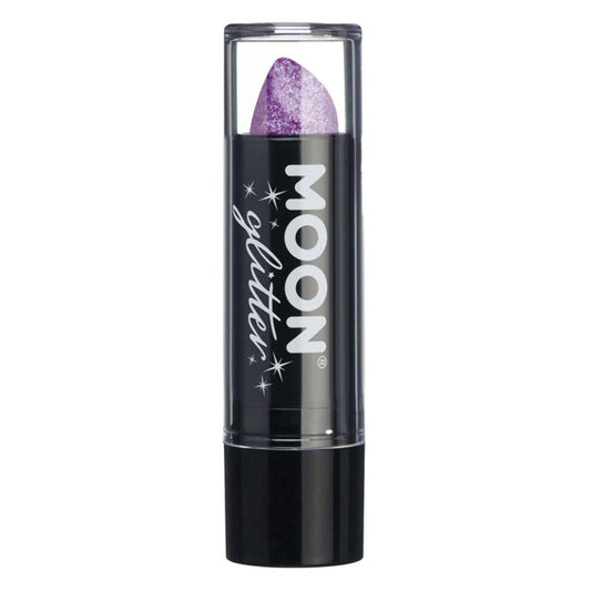 Moon Glitter Iridescent Glitter Lipstick Purple G26573 Costume Make Up 1
