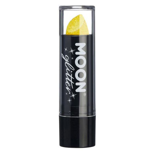 Moon Glitter Iridescent Yellow Glitter Lipstick G26542 Costume Make Up 1