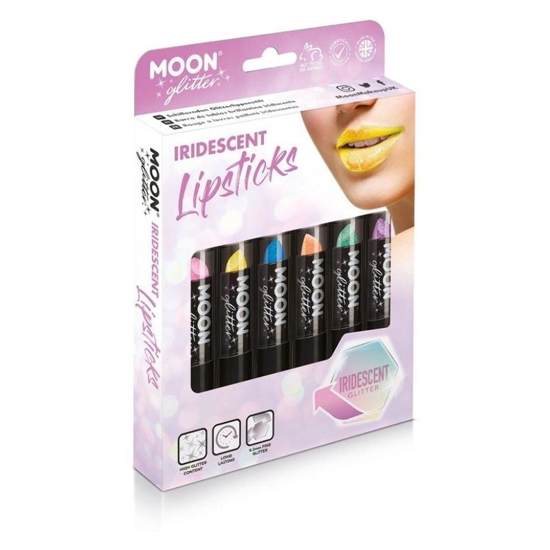 Moon Glitter Iridescent Lipstick Assorted Costume Make Up 1