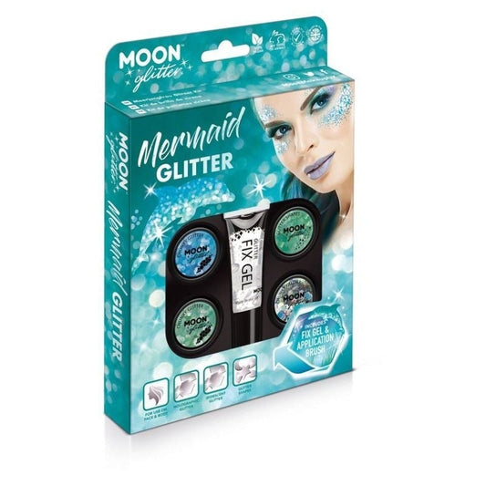 Moon Glitter Mermaid Kit Assorted Costume Make Up 1