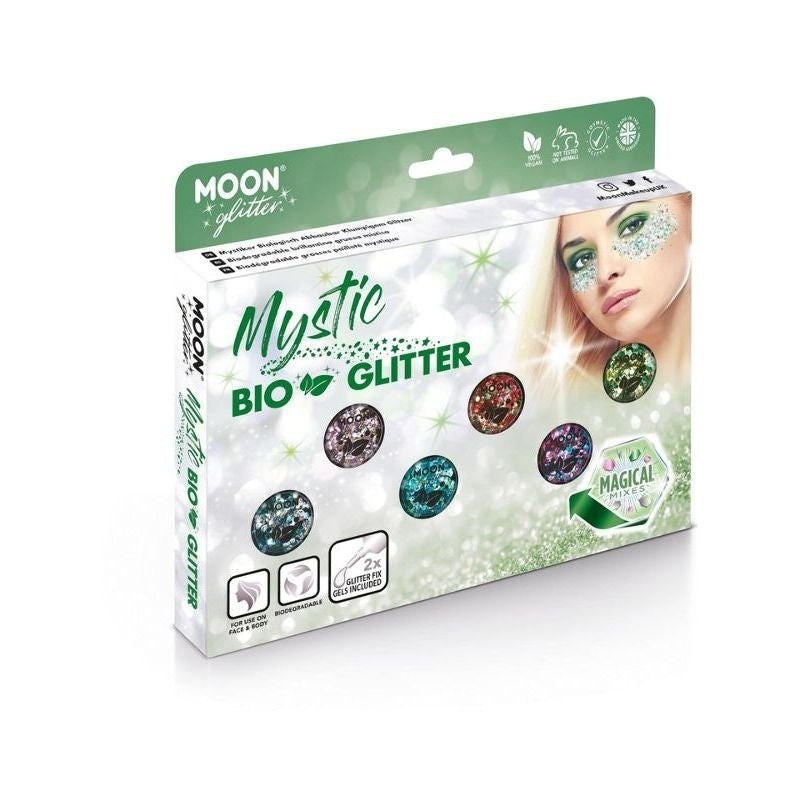Moon Glitter Mystic Bio Chunky Assorted Boxset 3g Costume Make Up 1