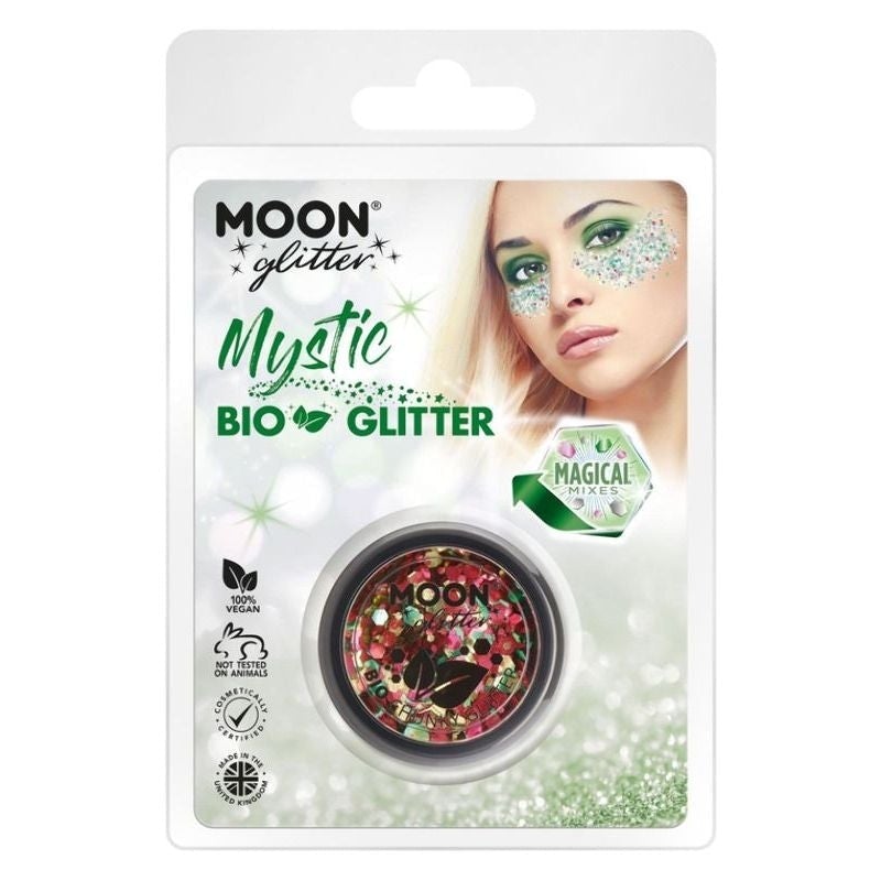 Moon Glitter Mystic Bio Chunky Mixed Colours Clamshell 3g Costume Make Up 7