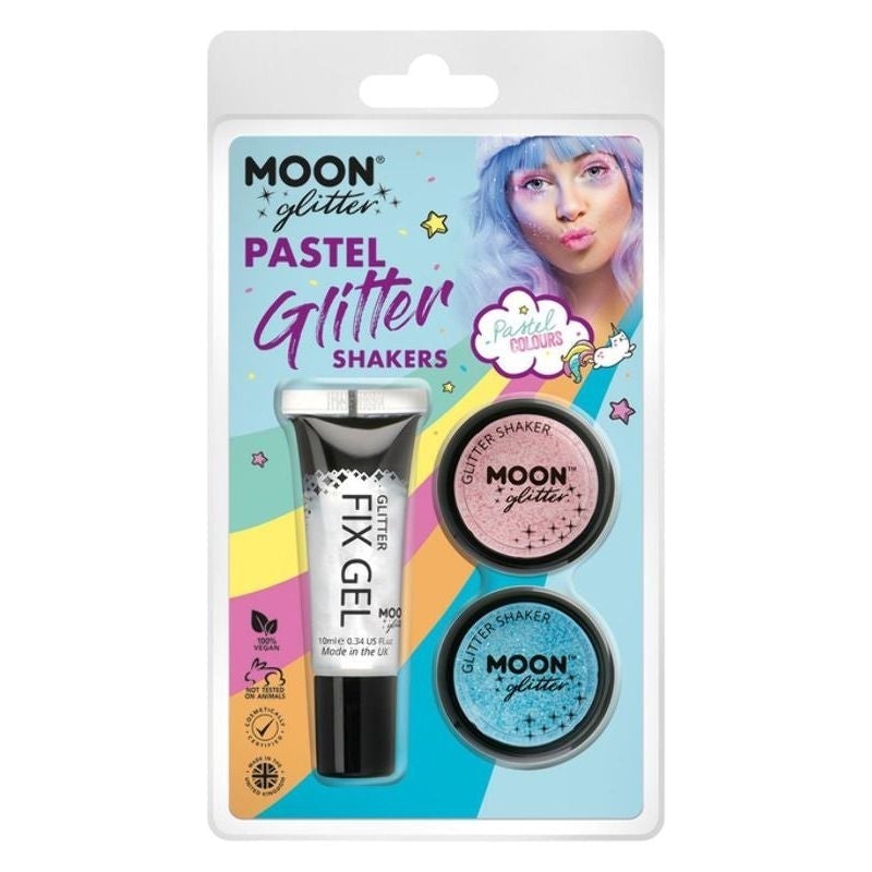 Moon Glitter Pastel Shakers G09217 Costume Make Up 1