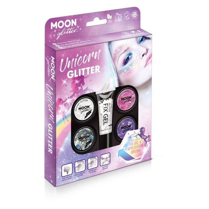 Moon Glitter Unicorn Kit Assorted Costume Make Up 1