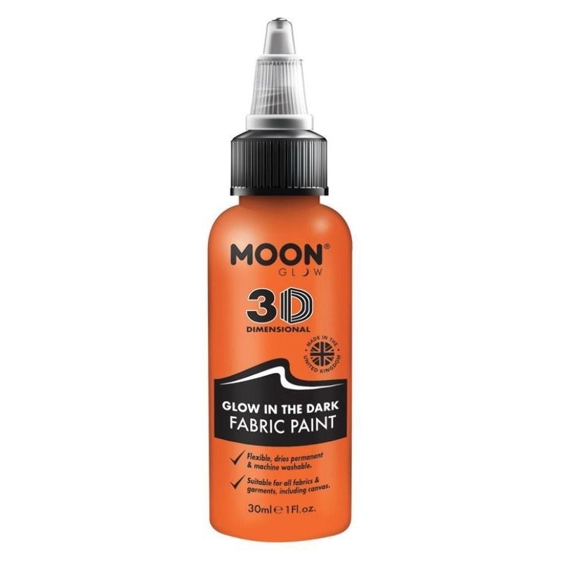 Moon Glow In The Dark Fabric Paint 30ml Single Costume Make Up 3