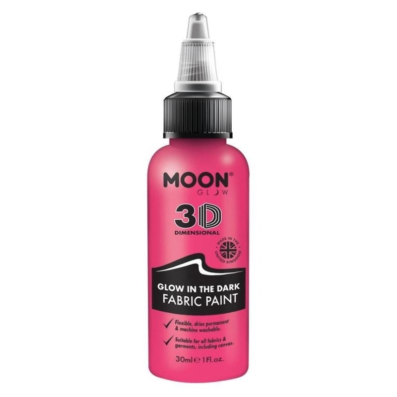 Moon Glow In The Dark Fabric Paint 30ml Single Costume Make Up 4