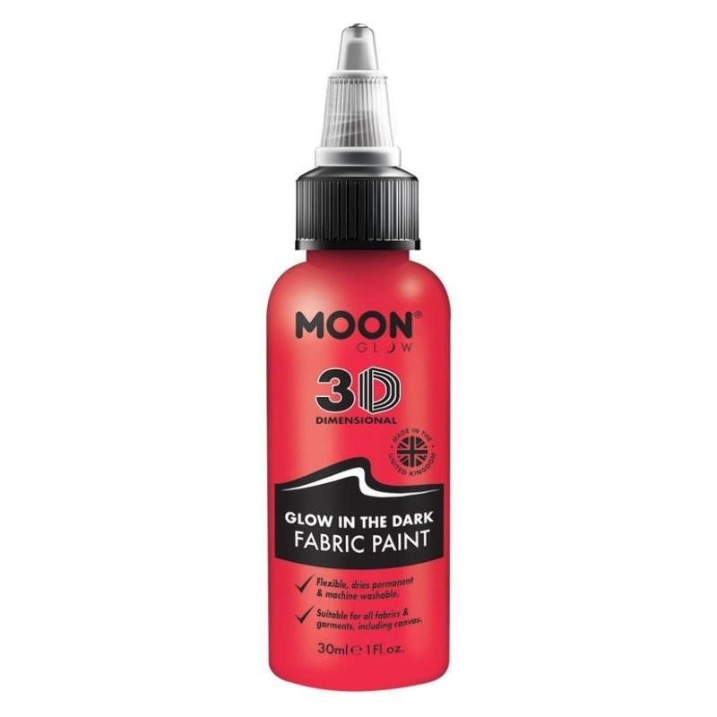 Moon Glow In The Dark Fabric Paint 30ml Single Costume Make Up 6