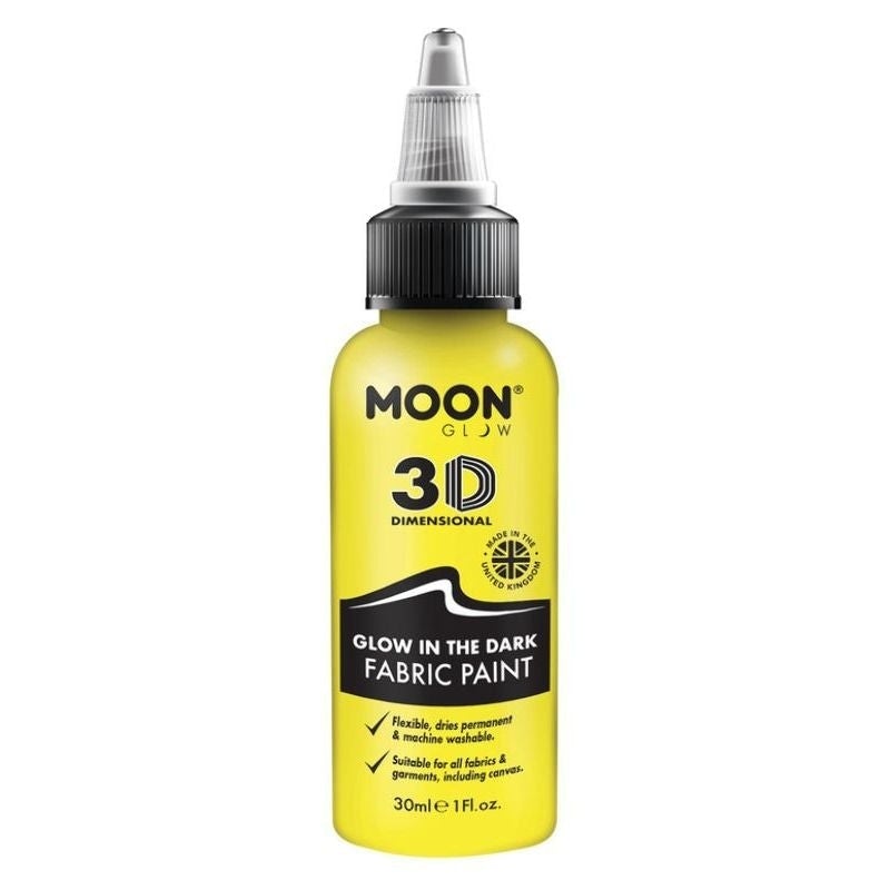 Moon Glow In The Dark Fabric Paint 30ml Single Costume Make Up 7