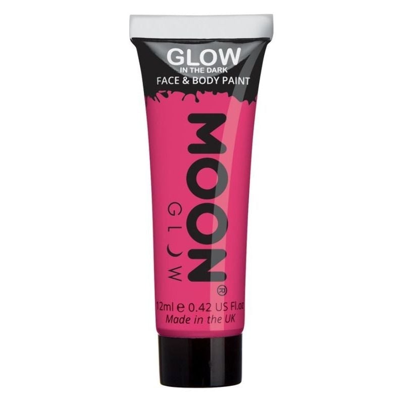 Moon Glow In The Dark Face Paint 12ml Single Costume Make Up 4