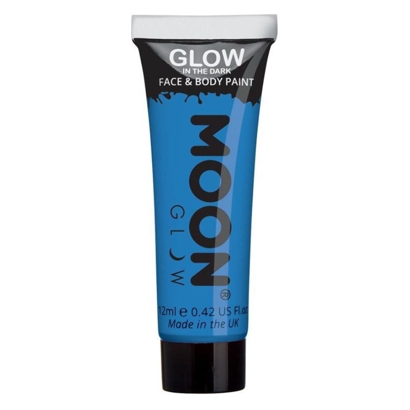 Moon Glow In The Dark Face Paint 12ml Single Costume Make Up 1