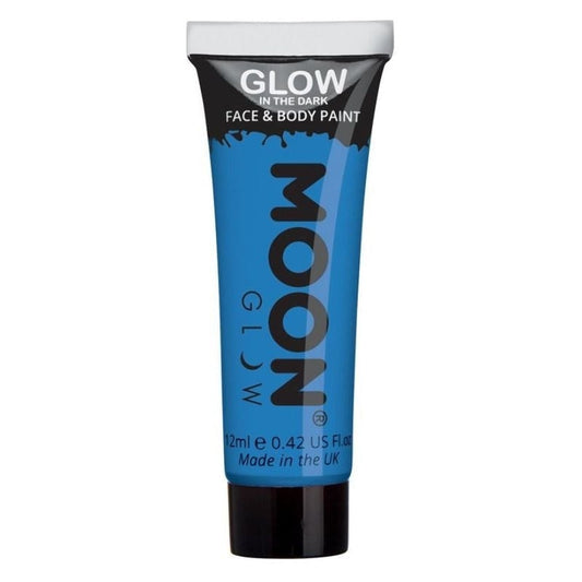 Moon Glow In The Dark Face Paint 12ml Single Costume Make Up 1