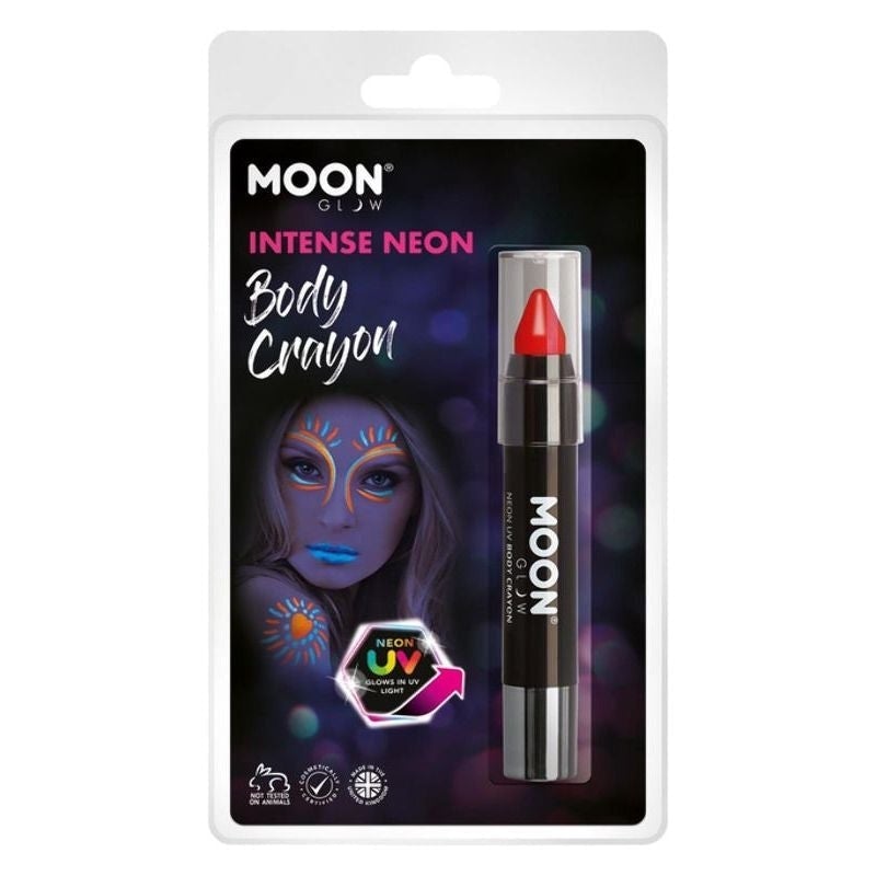 Moon Glow Intense Neon UV Body Crayons Choice Of 8 Colours 3.5g Costume Make Up 6