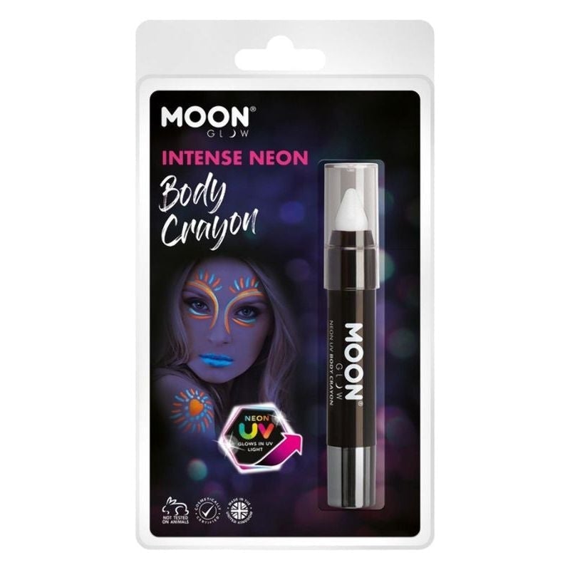 Moon Glow Intense Neon UV Body Crayons Choice Of 8 Colours 3.5g Costume Make Up 7