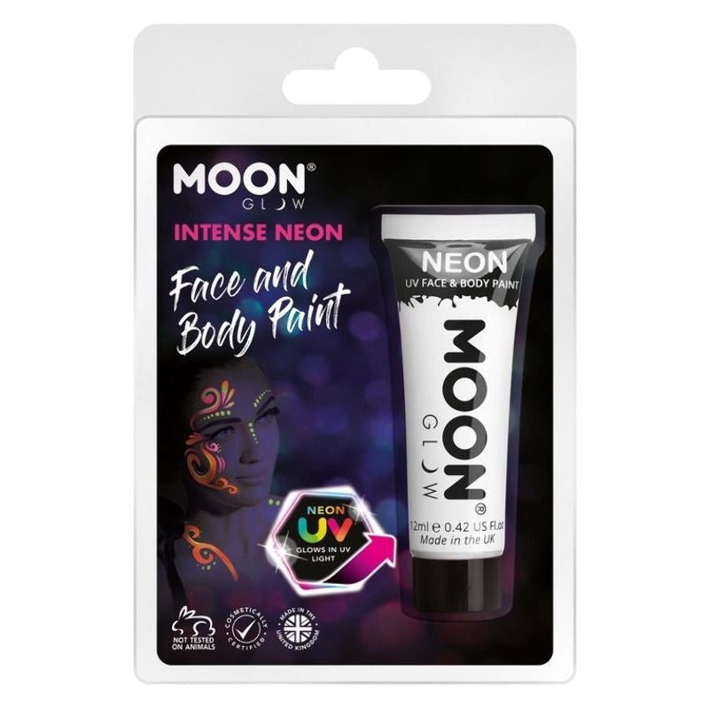 Moon Glow Intense Neon UV Face Paint Choice Of 8 Colours 12ml Costume Make Up 7