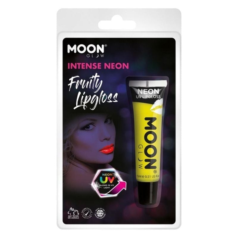 Moon Glow Intense Neon UV Fruity Lipgloss Choice of 8 Colours 15ml Costume Make Up 2