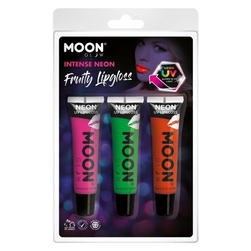 Moon Glow Intense Neon UV Fruity Lipgloss M37081 Costume Make Up_1