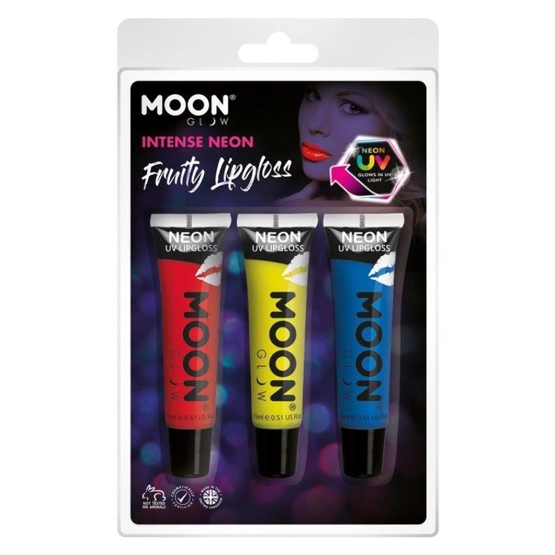 Moon Glow Intense Neon UV Fruity Lipgloss M37098 Costume Make Up_1