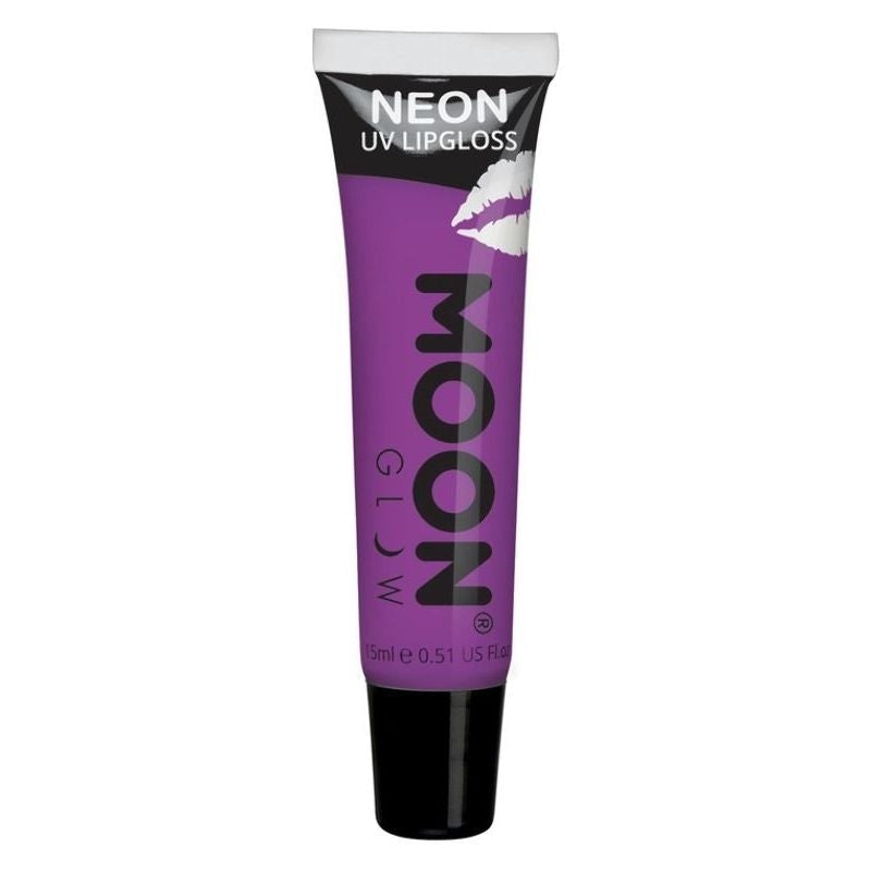 Moon Glow Intense Neon UV Fruity Lipgloss Single 15ml Costume Make Up 3