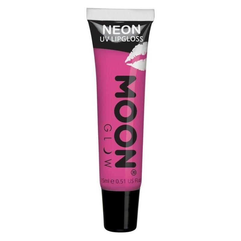 Moon Glow Intense Neon UV Fruity Lipgloss Single 15ml Costume Make Up 5