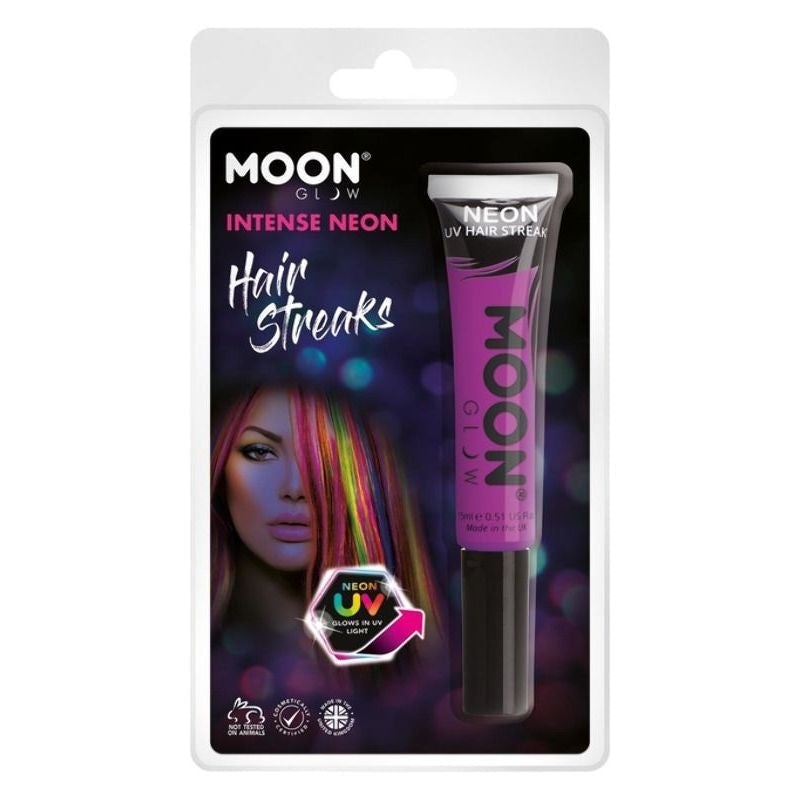 Moon Glow Intense Neon UV Hair Streaks Clamshell 15ml M36541 Costume Make Up 4