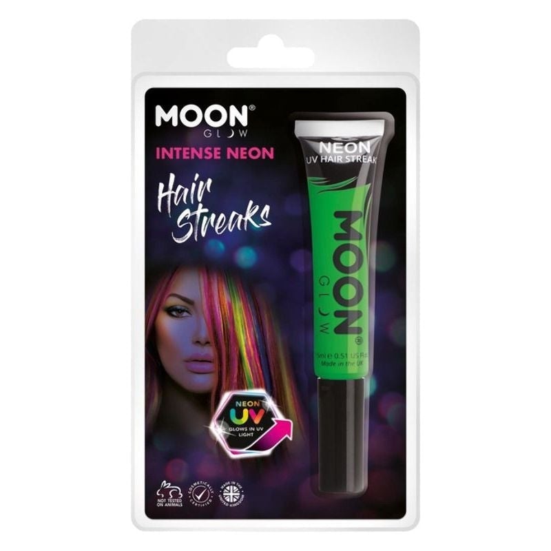 Moon Glow Intense Neon UV Hair Streaks Clamshell, 15ml M36541 Costume Make Up_1