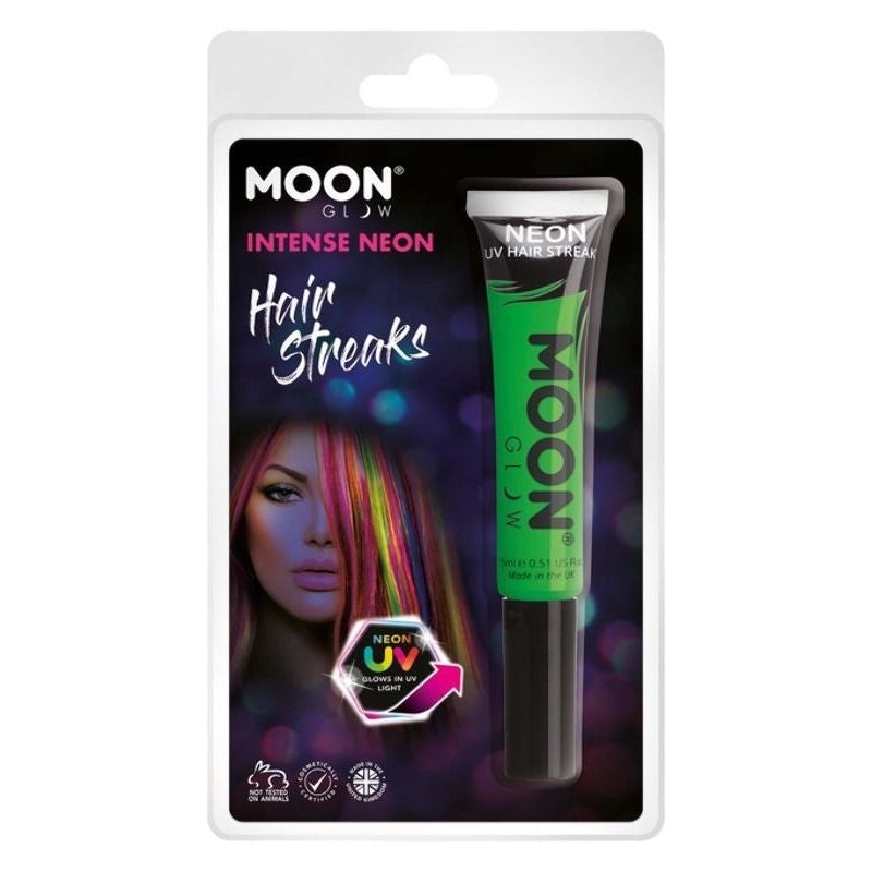 Moon Glow Intense Neon UV Hair Streaks Clamshell 15ml M36541 Costume Make Up 1