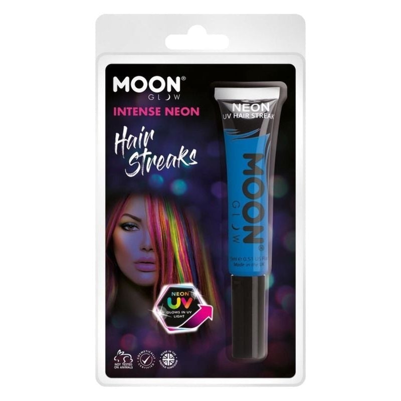 Moon Glow Intense Neon UV Hair Streaks Clamshell 15ml M36558 Costume Make Up 1