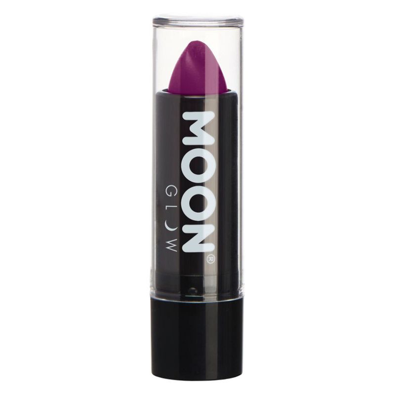 Moon Glow Intense Neon UV Lipstick Intense Purple Costume Make Up 1