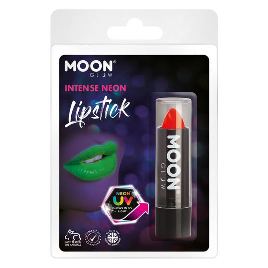 Moon Glow Intense Neon UV Lipstick Intense Red M37524 Costume Make Up 1