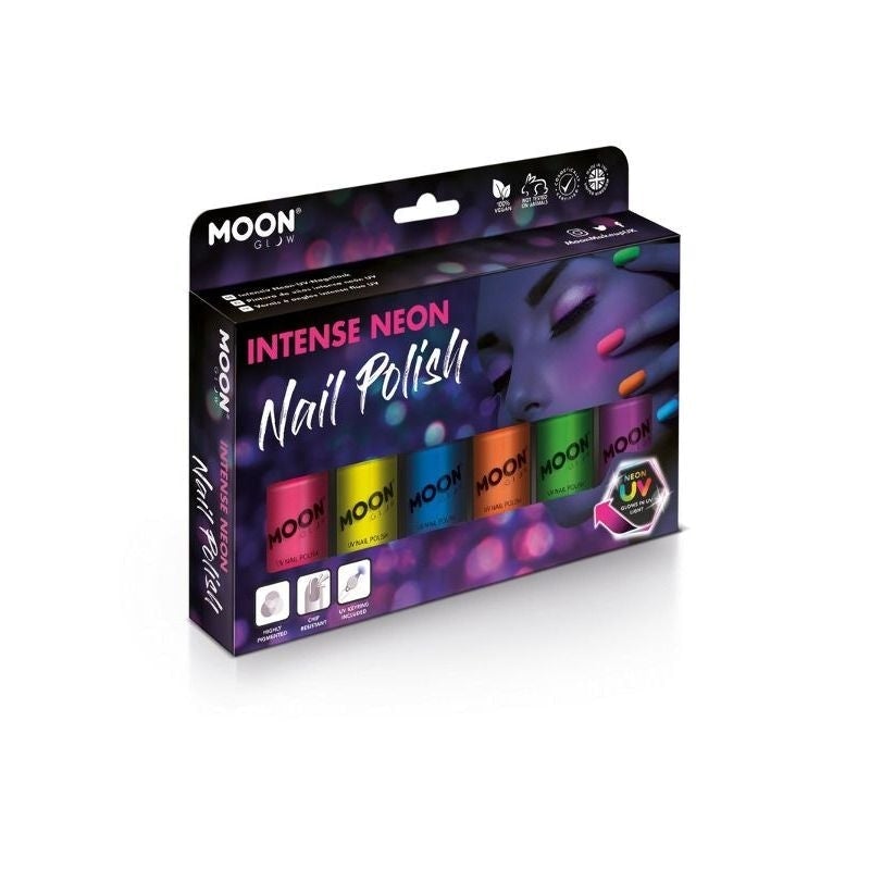 Moon Glow Intense Neon UV Nail Polish Assorted Costume Make Up 1