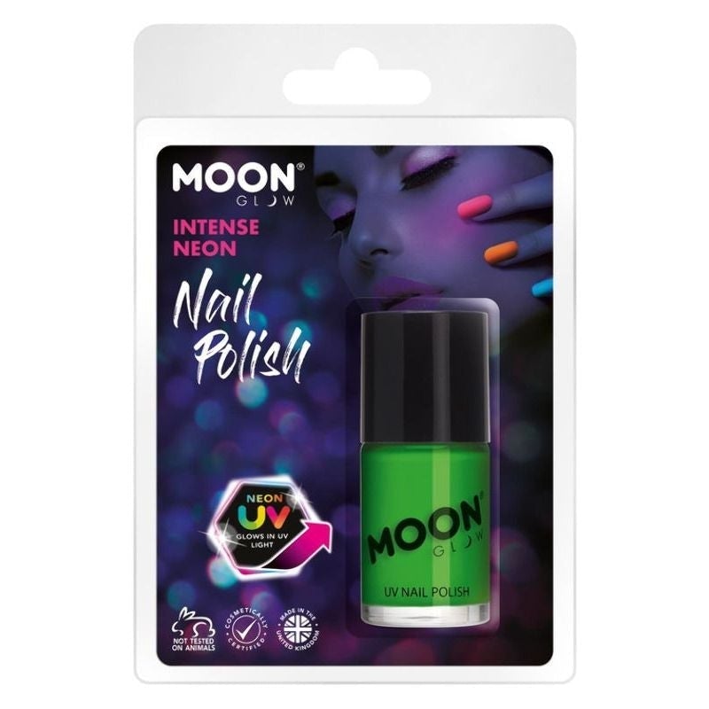 Moon Glow Intense Neon UV Nail Polish Clamshell 14ml Costume Make Up 2