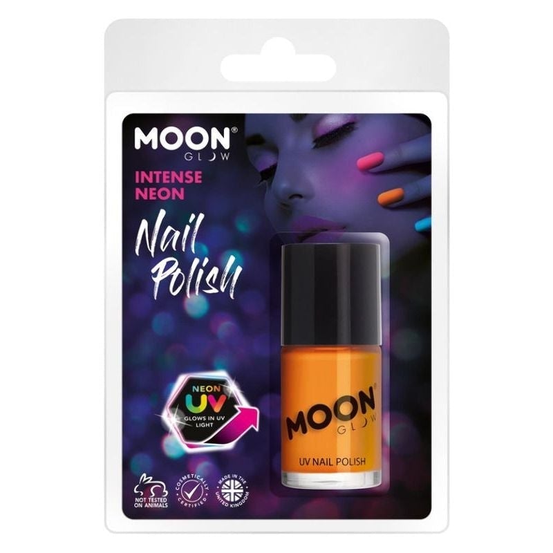 Moon Glow Intense Neon UV Nail Polish Clamshell 14ml Costume Make Up 3