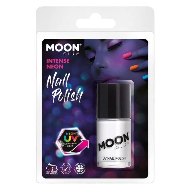 Moon Glow Intense Neon UV Nail Polish Clamshell 14ml Costume Make Up 6