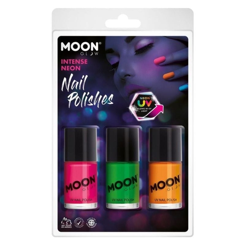 Moon Glow Intense Neon UV Nail Polish M38163 Costume Make Up 1