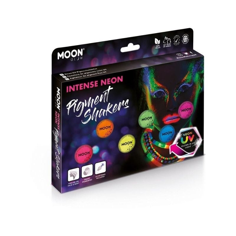 Moon Glow Intense Neon UV Pigment Shakers Assorte Costume Make Up 1