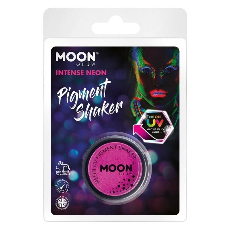 Moon Glow Intense Neon UV Pigment Shakers Clamshell 5g Costume Make Up 4